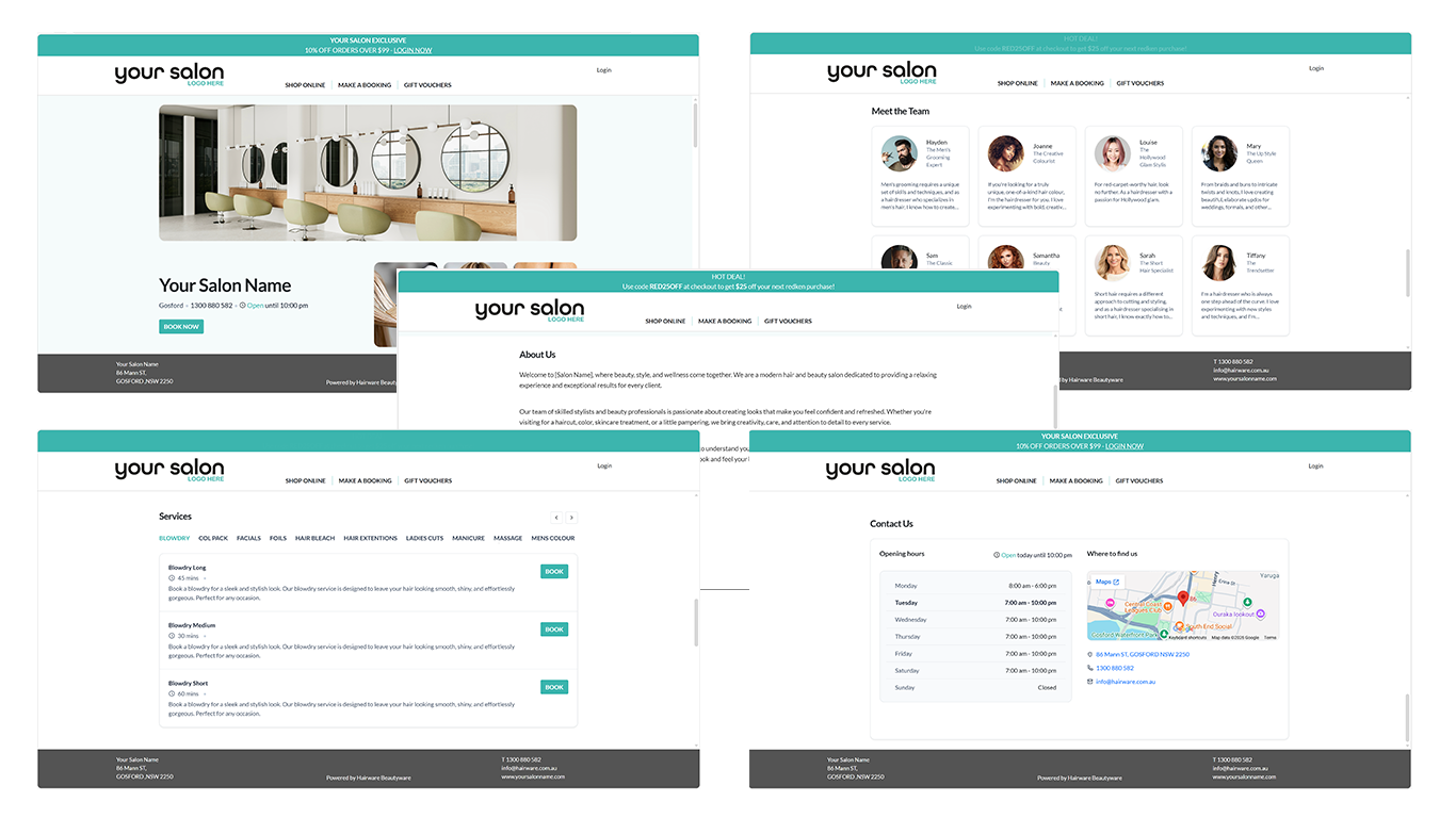 HBWeb Ignite Appt Book with temp