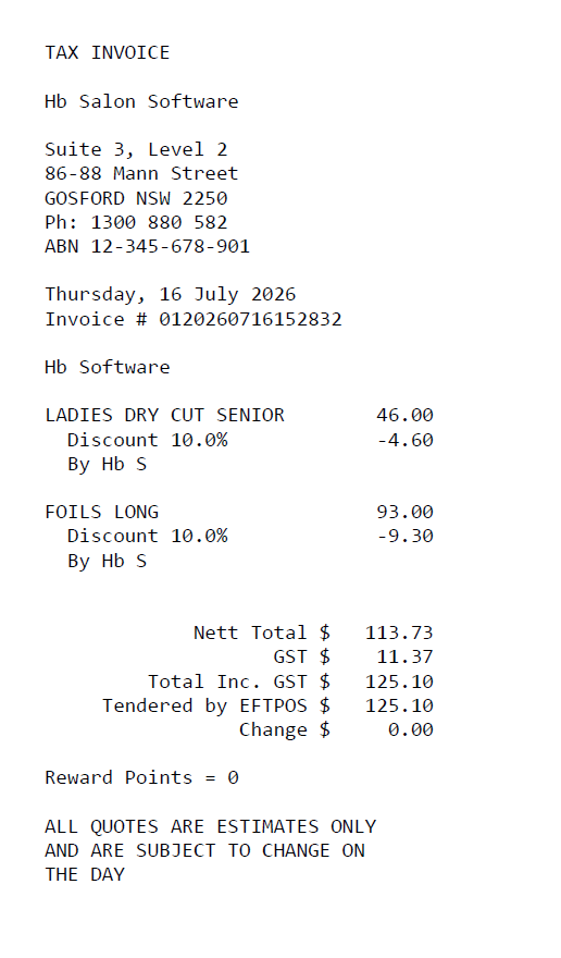 Invoice